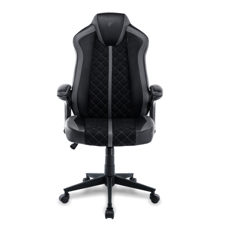 เก้าอี้เกมมิ่ง TTRacingDuo V4 หนัง PU สีเทา_2